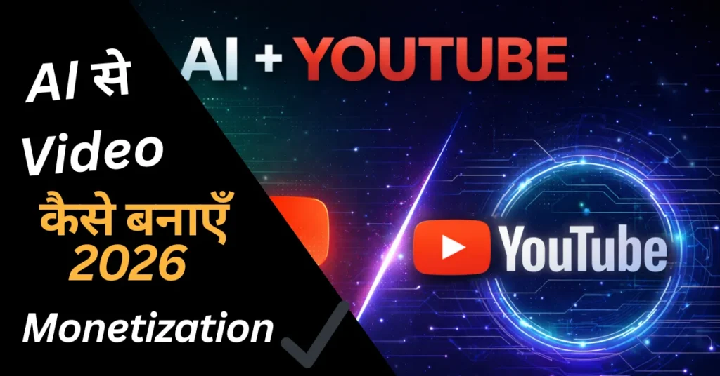 AI से YouTube Video कैसे बनाएँ 2026 में पूरी जानकारी